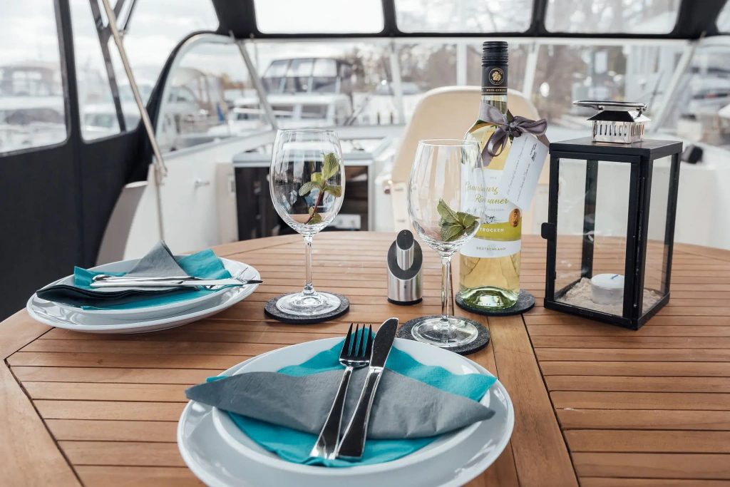 Bild von der Webseite von Yachtcharter Werder