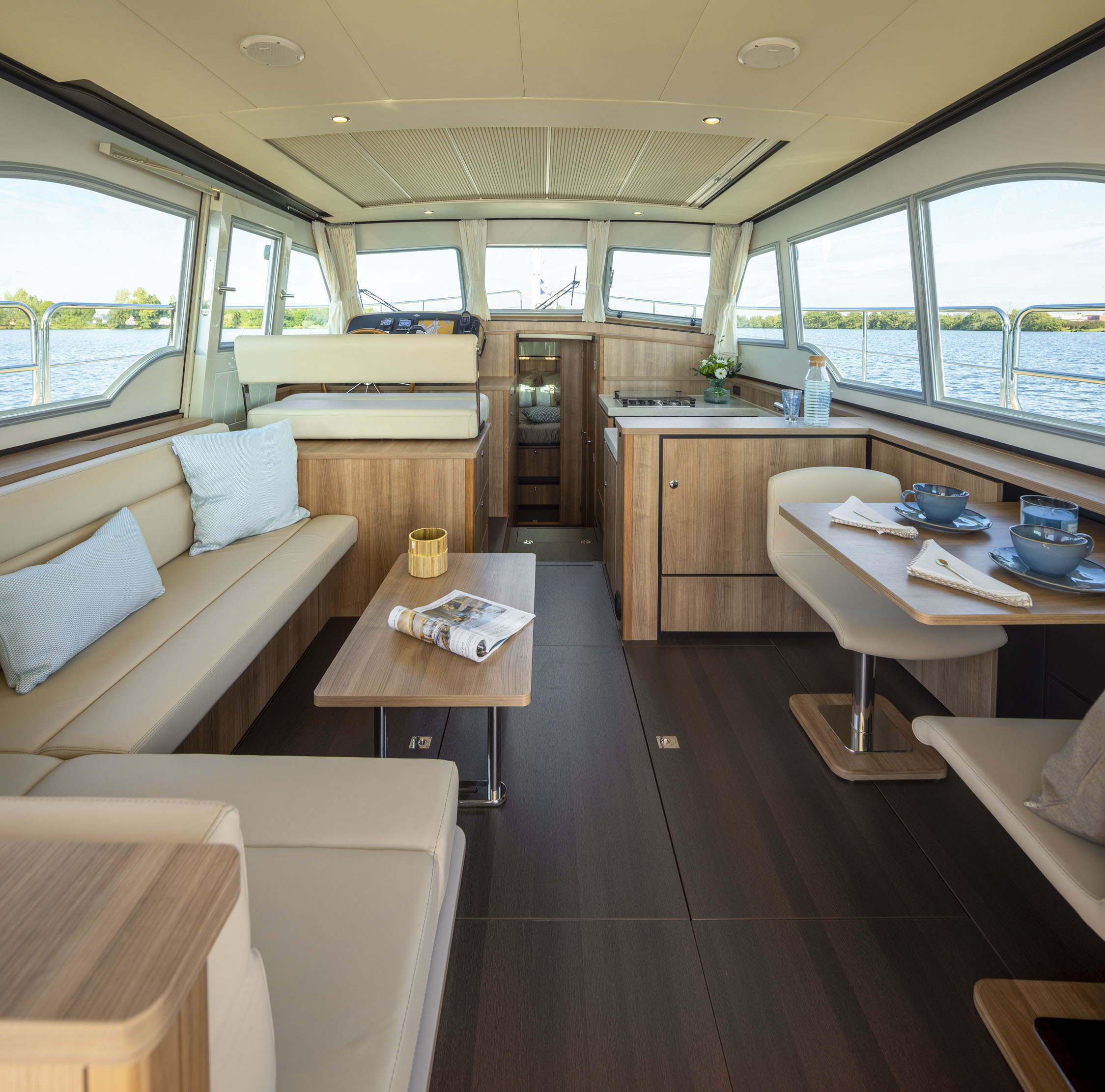 Linssen G. S. 40.1 Sedan - Viridis - Innenraumansicht